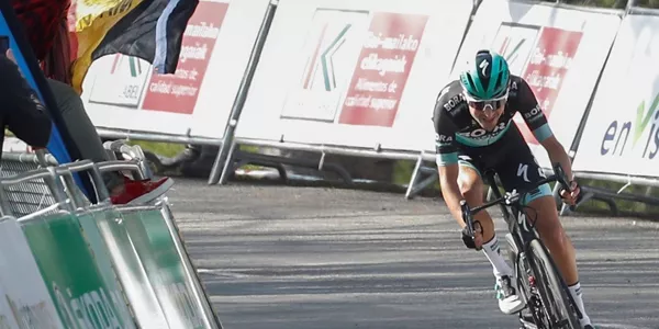Emanuel Buchmann, vencedor en Arrate. Foto: EFE