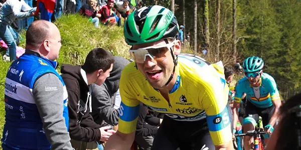 Maximilian Schachmann en Izua. Foto: EFE