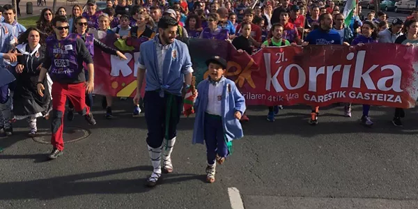 Korrika, apirilak 14. Argazkia AEK