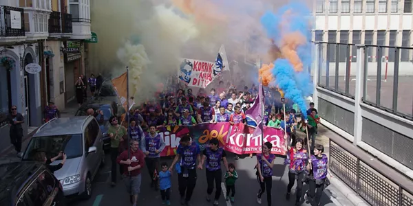 Korrika, apirilak 14. Argazkia AEK