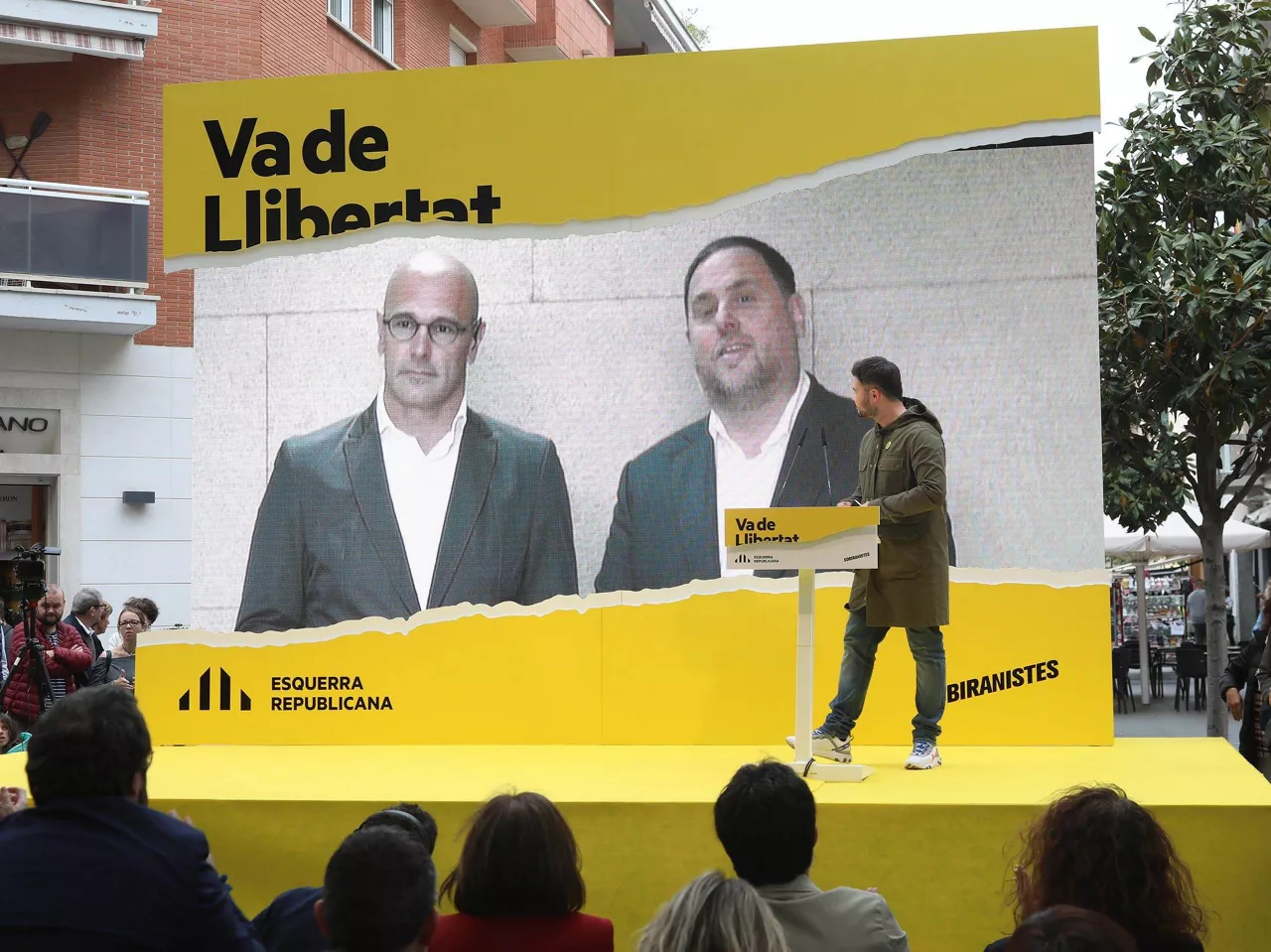 ORIOL JUNQUERAS RAUL ROMEVA EFE