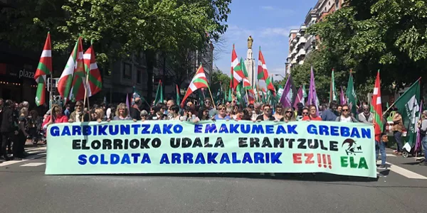 ELAren manifestazioa (@ELAsindikatua)
