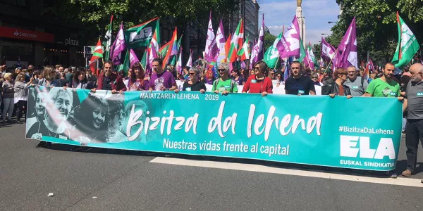 ELAren manifestazioa (@ELAsindikatua)