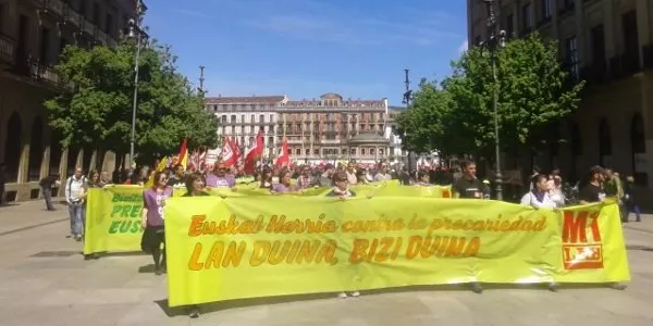 LABen manifestazioa (@LABsindikatua)