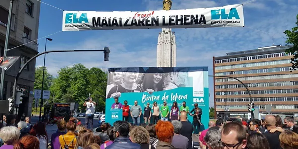 ELAren manifestazioa (@ELAsindikatua)