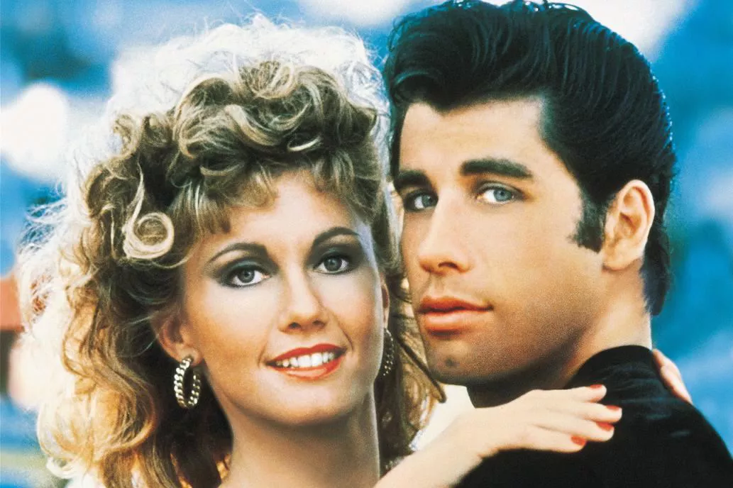 Olivia Newton-John eta John Travolta, "Grease" filmean