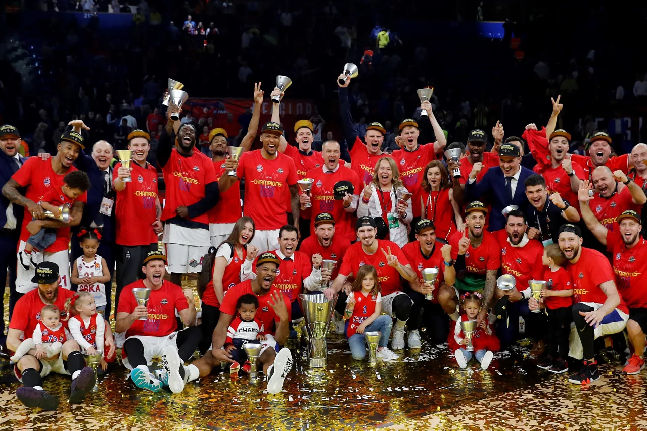 CSKA EUROLIGA TXAPELDUN EFE