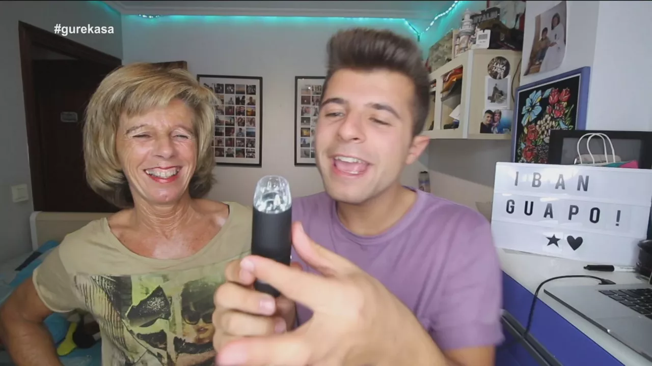 Iban Garcia eta bere ama, Maite