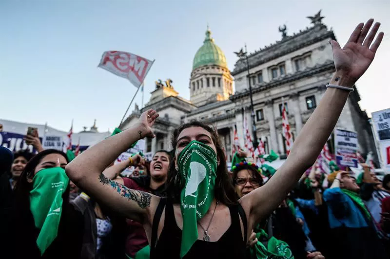 ARGENTINA ABORTO MANIFESTACION EFE