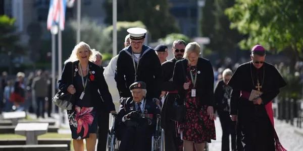 Veteranos de Normandia. Foto: EFE