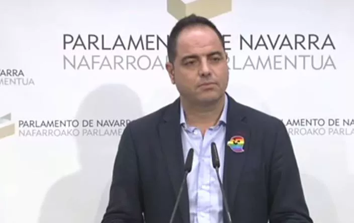 El secretario de Organización del PSN, Ramón Alzorriz