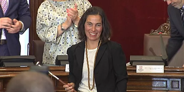 Amaia Agirre (PNV), alcaldesa de Getxo. Foto: EiTB