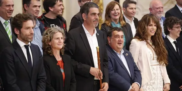 Nueva corporación de Donostia-San Sebastián. Foto: EFE