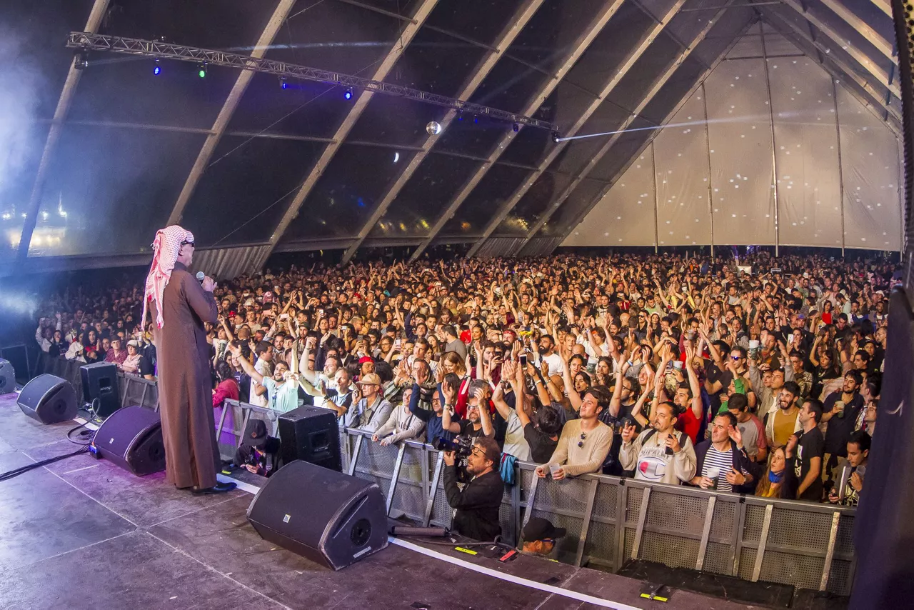Bilbao BBK Live 2019. Omar Souleyman. Argazkia: Tom Hagen