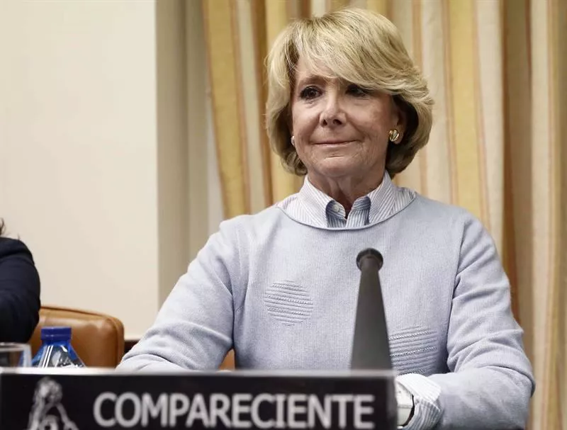 Aguirre, en su comparecencia en la Comisión de Investigación del Congreso.