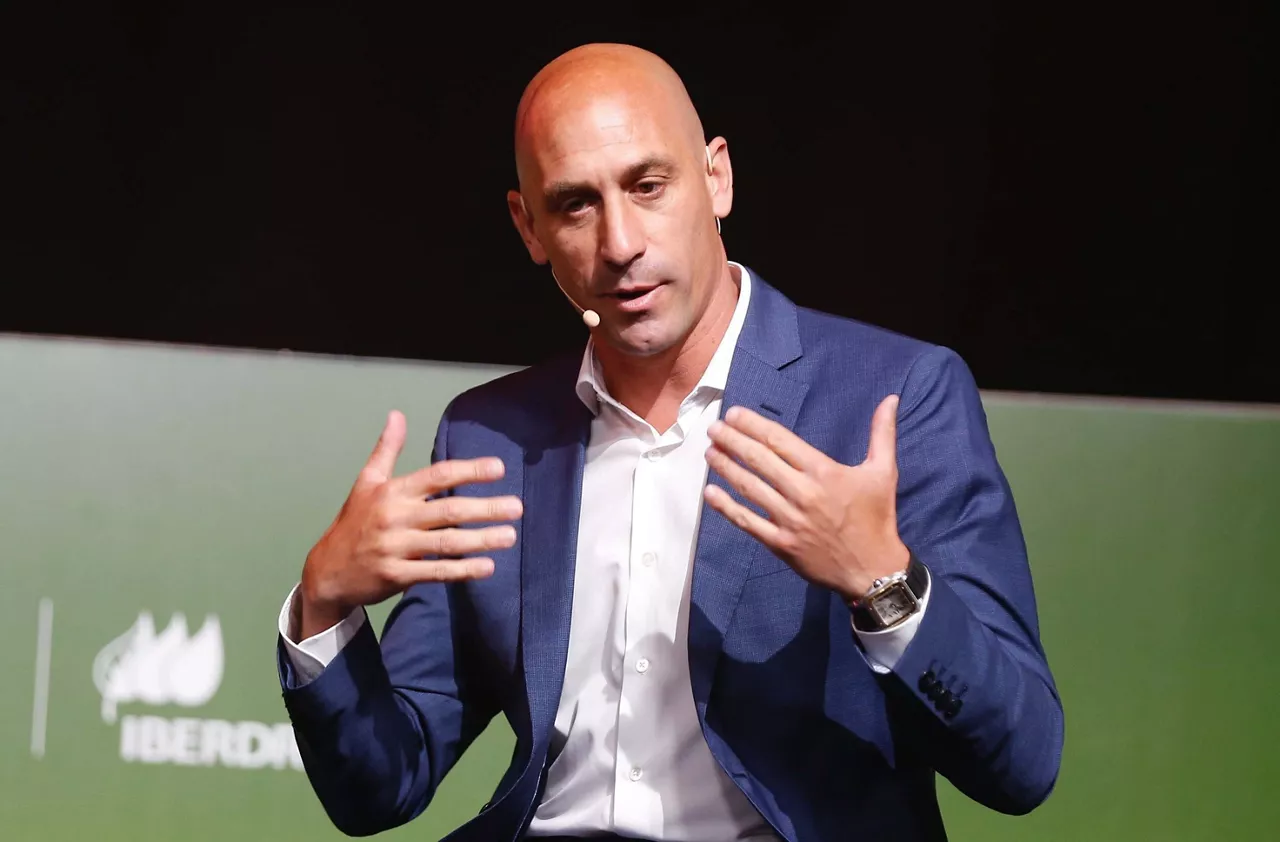 Luis Rubiales Espainiako Futbol Federazioaren presidentea, artxiboko irudian. Argazkia: EFE.