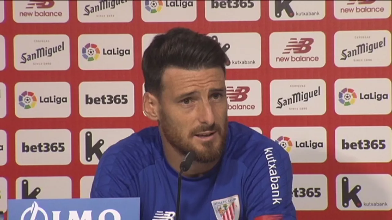 Athletic: Aritz Adurizen prentsaurreko osoa