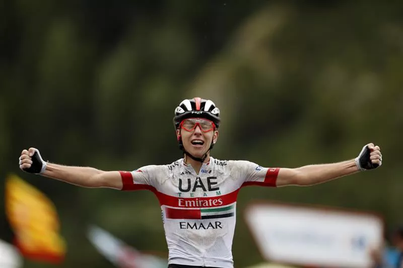 Tadej Pogacar. Argazkia: EFE