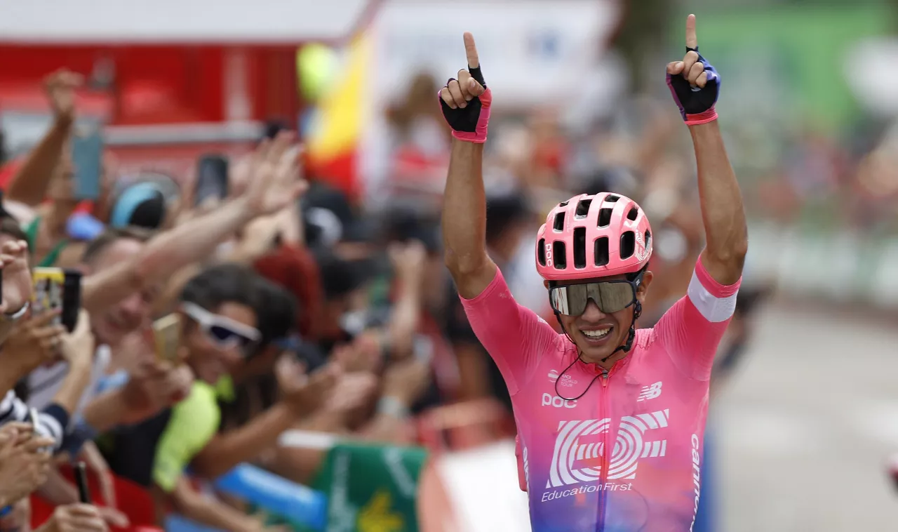 VUELTA 2019 ETAPA 18 SERGIO HIGUITA 03 EFE