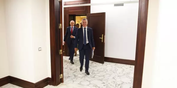 Politika Orokorreko eztabaida. Argazkia: EFE