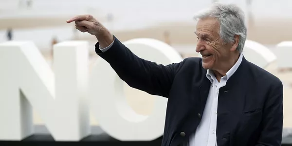 Costa-Gavras, Donostia Saria. Argazkia: EFE