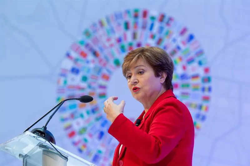 Kristalina Georgieva, NDFren zuzendaria.