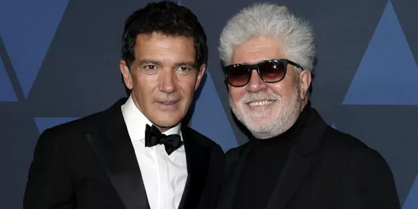 Antonio Banderas y Pedro Almodovar (EFE)