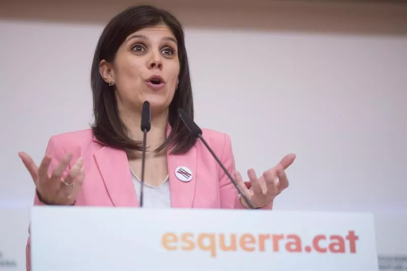 La portavoz de ERC, Marta Vilalta. Foto de archivo: EFE
