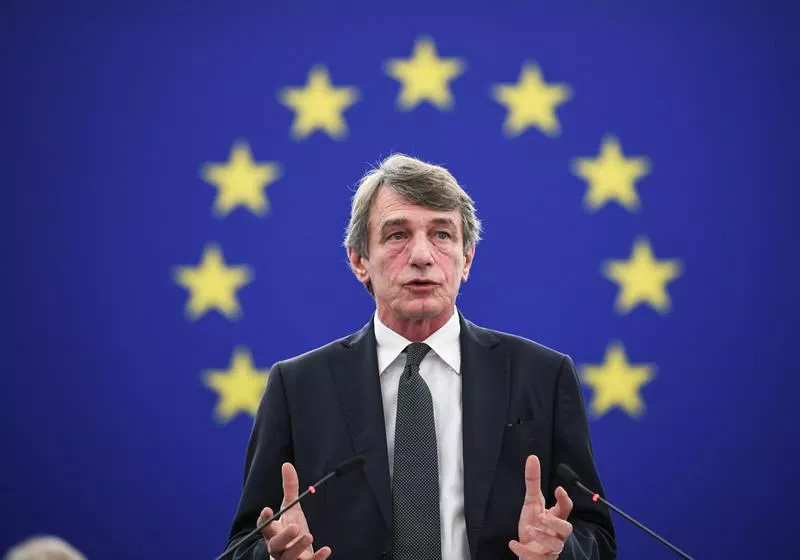 El presidente del Parlamento Europeo, David Sassoli