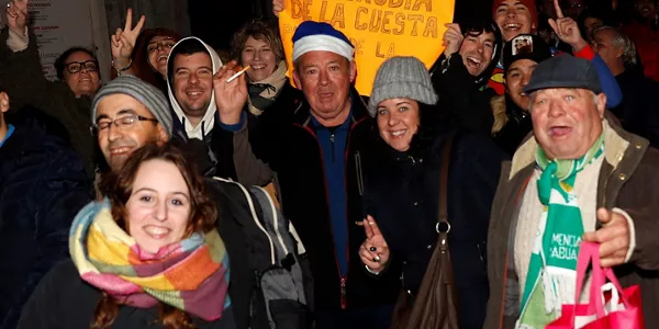 Sorteo de la lotería da Navidad. Foto: EFE