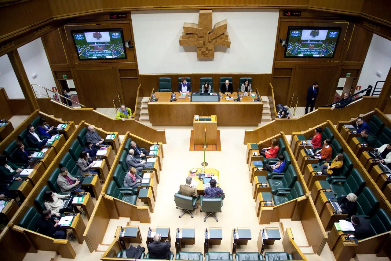 El Parlamento Vasco, en una imagen de archivo.