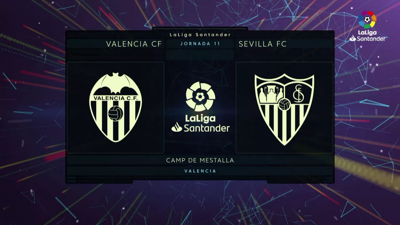 Jornada: 11  Equipos: Valencia - Sevilla