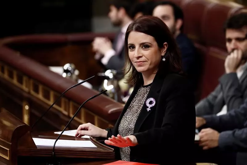 Adriana Lastra en una imagen de archivo