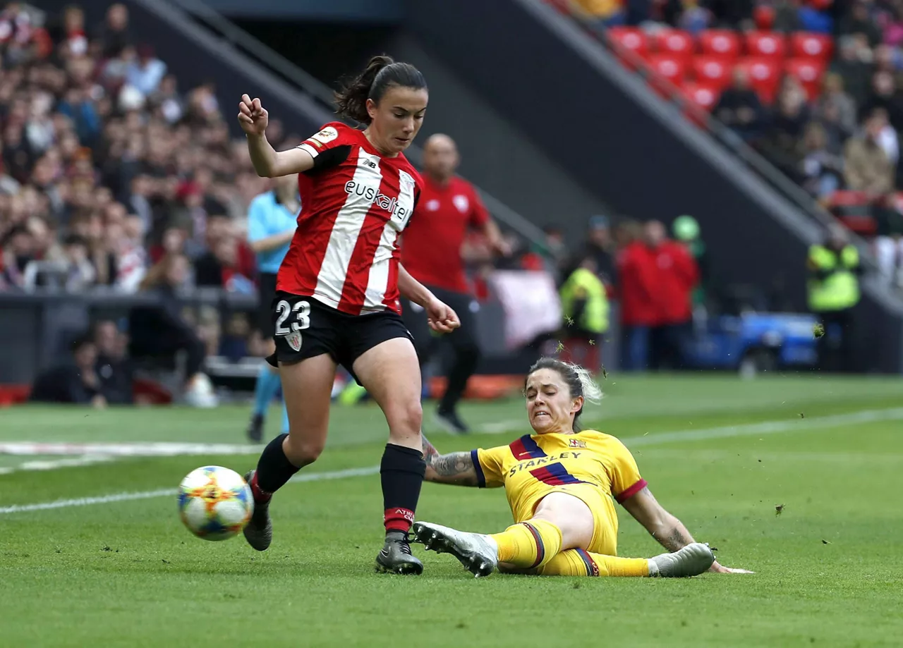 ANE AZKONA ATHLETIC BARCELONA EFE