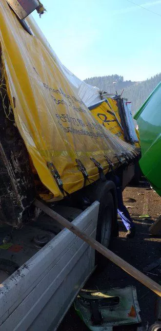 Hainbat ibilgailuen arteko istripua, Zumarragan (@112_SOSDeiak)