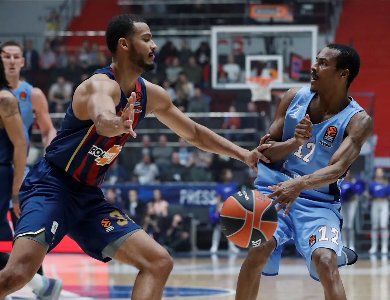 Imagen del Baskonia - Zenit de 2019