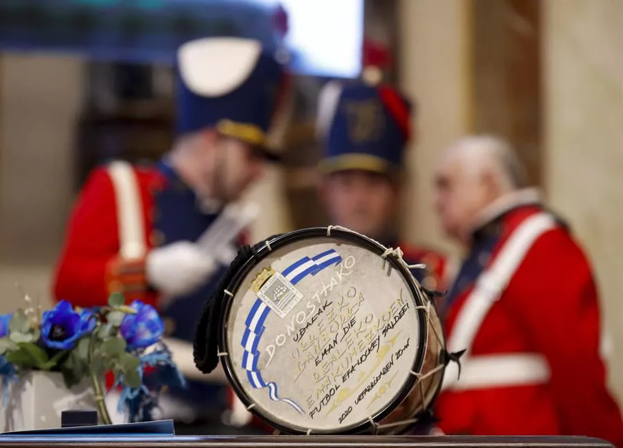 Urrezko Danborraren prozesua hilaren 31n abiatuko da. Argazkia: EFE.