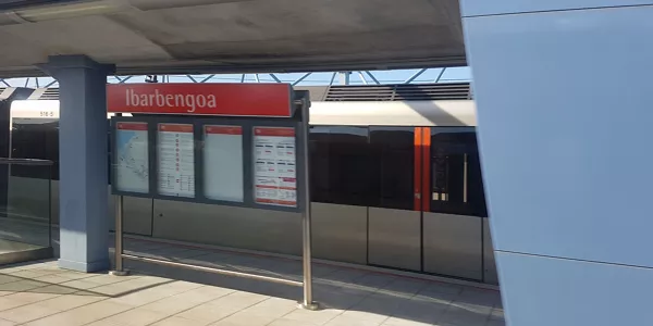 Ibarbengoako geltokia (Getxo). Argazkia: Aitor Oviedo