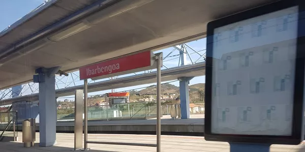 Ibarbengoako geltokia (Getxo). Argazkia: Aitor Oviedo