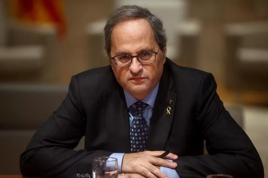 El expresidente de la Generalitat Quim Torra, en una imagen de archivo de EFE