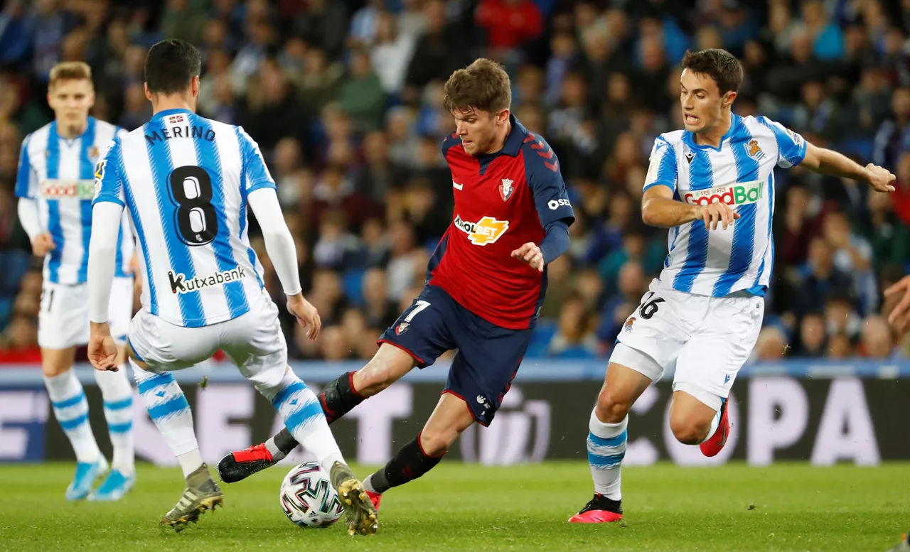 COPA DEL REY REAL SOCIEDAD OSASUNA MARC CARDONA ANDER GUEVARA