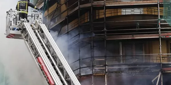 Incendio en San Sebastián (EFE)