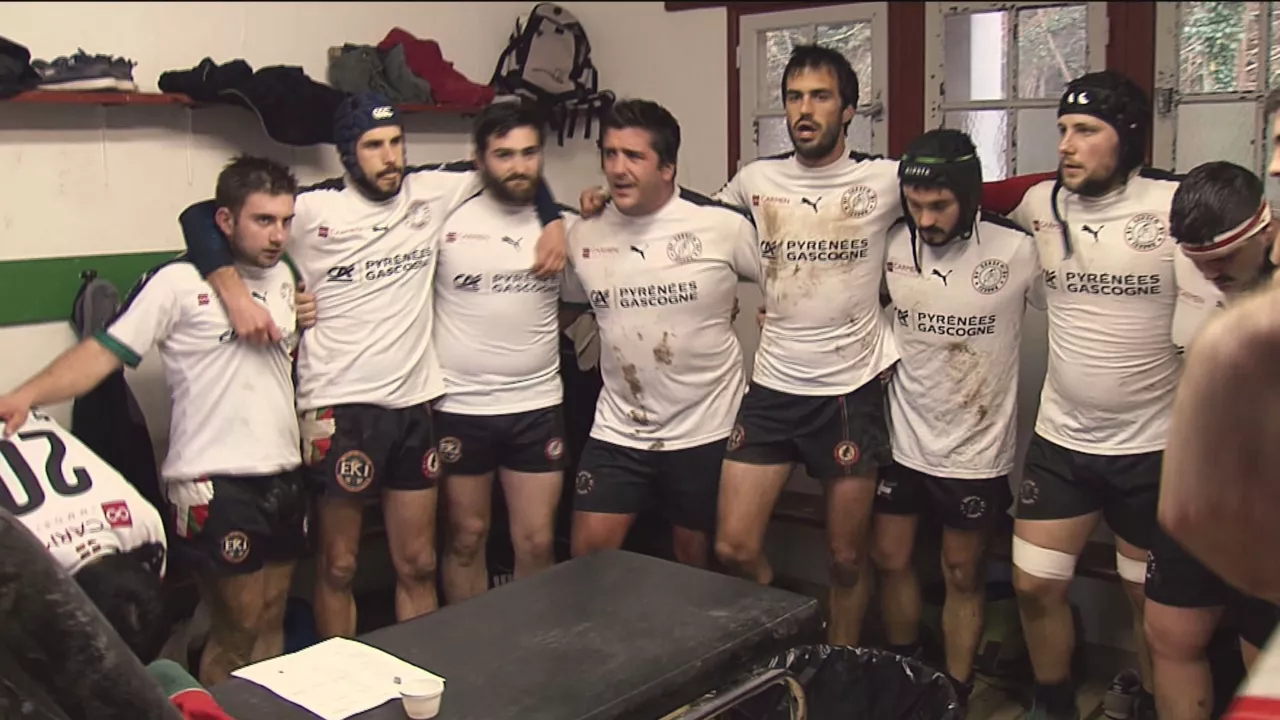 Sarako Izarra errugbi taldea.