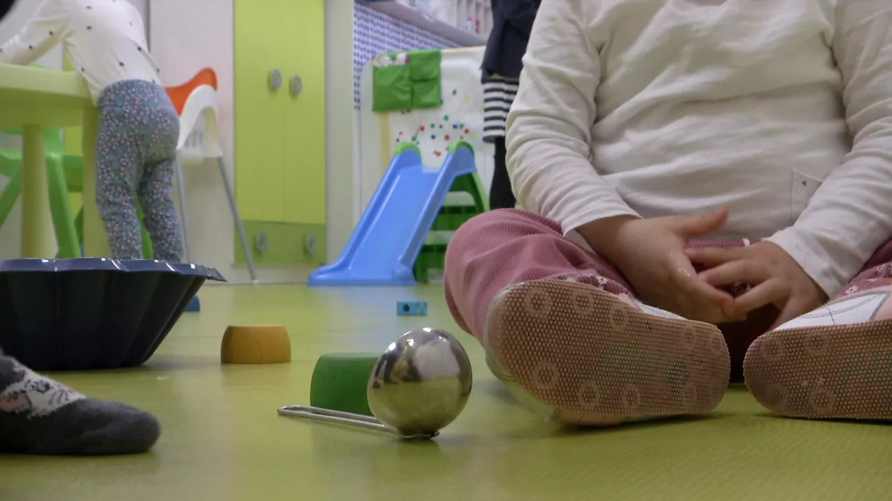 Haurtxo bat haurreskolan. Artxiboko irudia: EFE