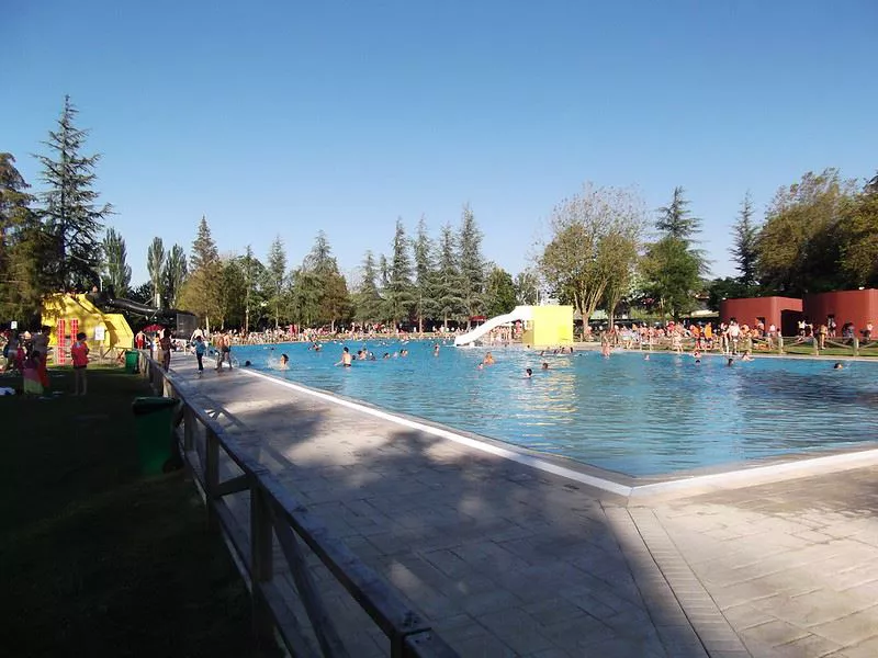 Piscinas de Gamarra, en Vitoria.