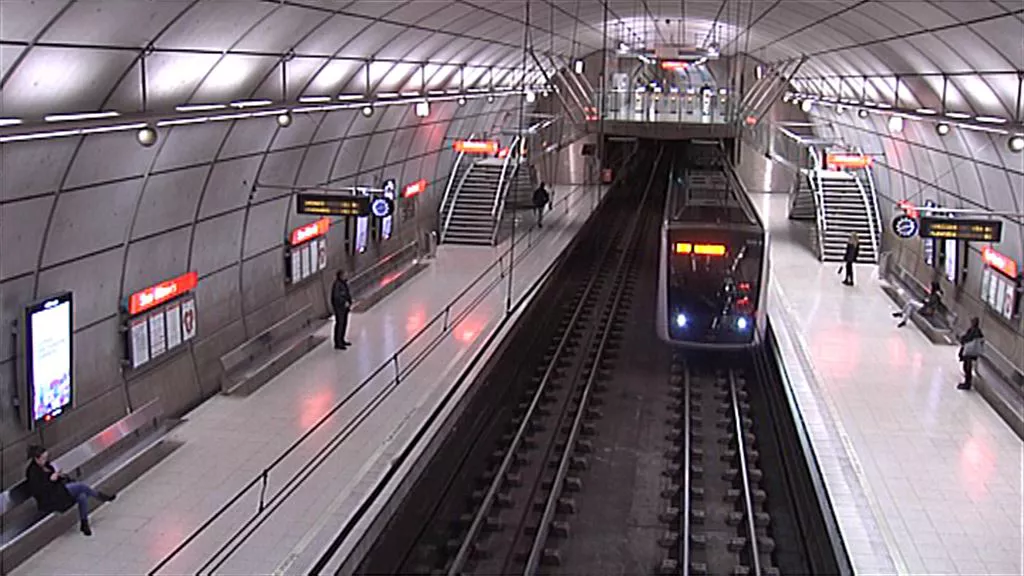 Metro de Bilbao. Imagen extraída de un vídeo de EITB.