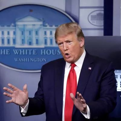 TRUMP RUEDA DE PRENSA CASA BLANCA EFE