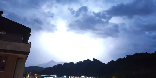 Txindoki, desde Beasain (Ester Rey)