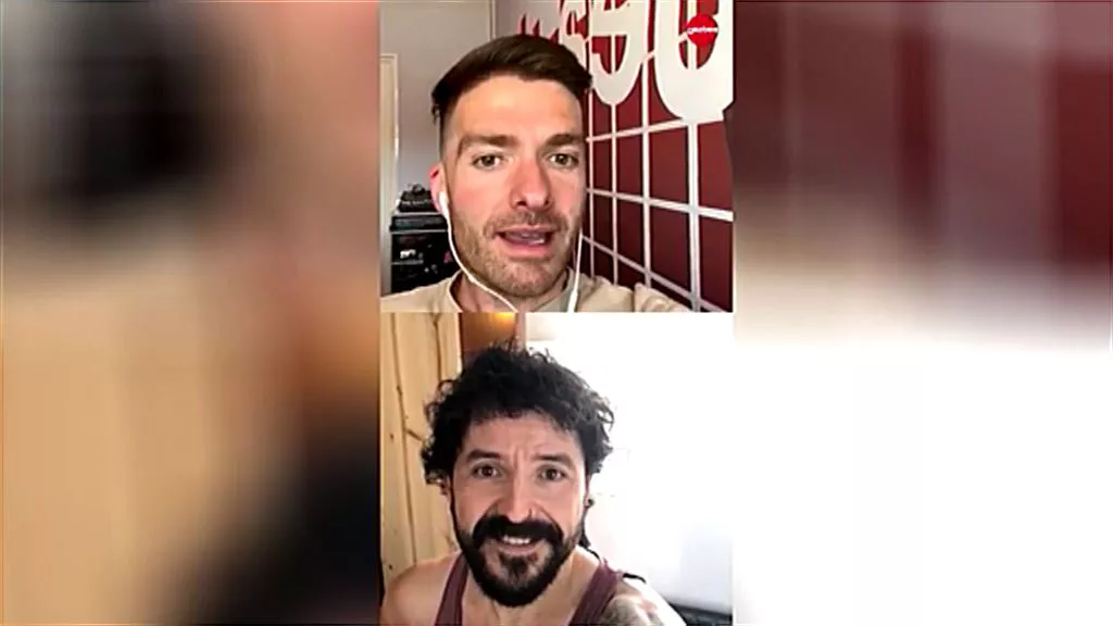 Xabi Solano eta Ibon Fernandez