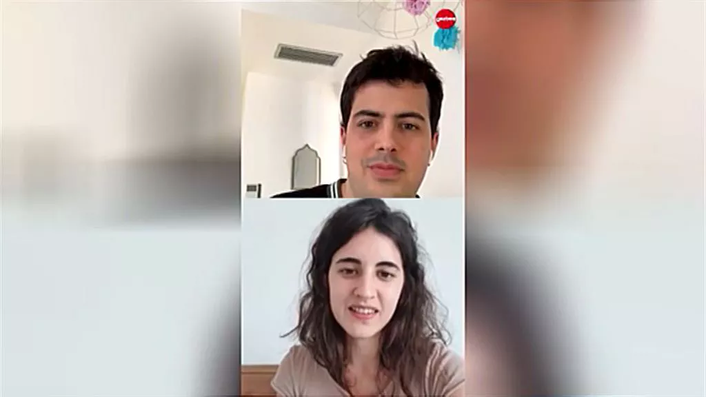 Izaro Andres eta Julen Idigoras